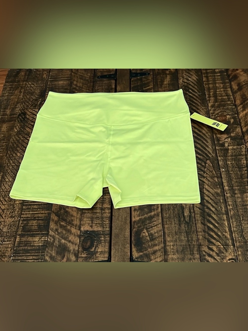 All in Motion Yellow Biker Shorts size 2X